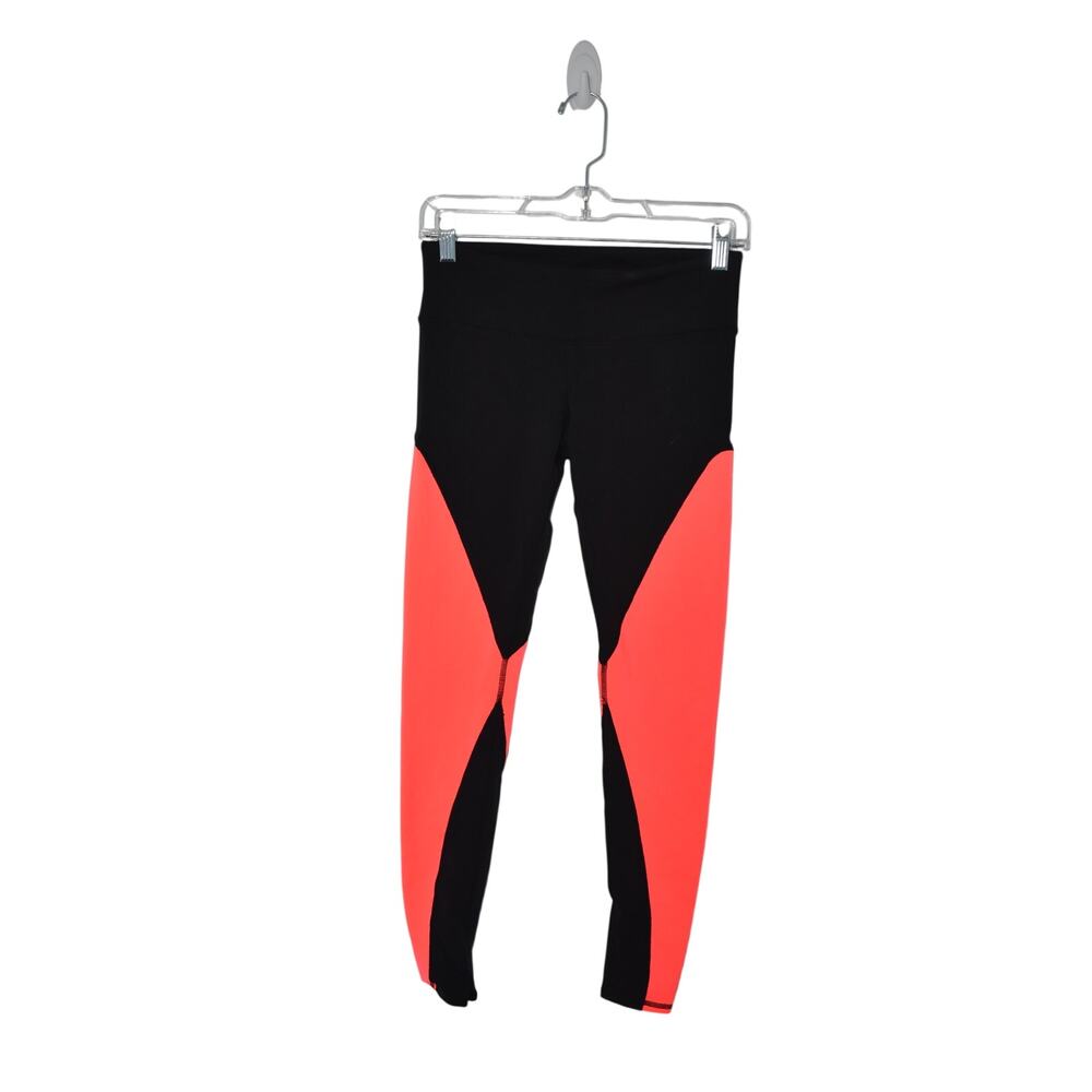 Alo Yoga Two Tone Black and Pink Legging Size S